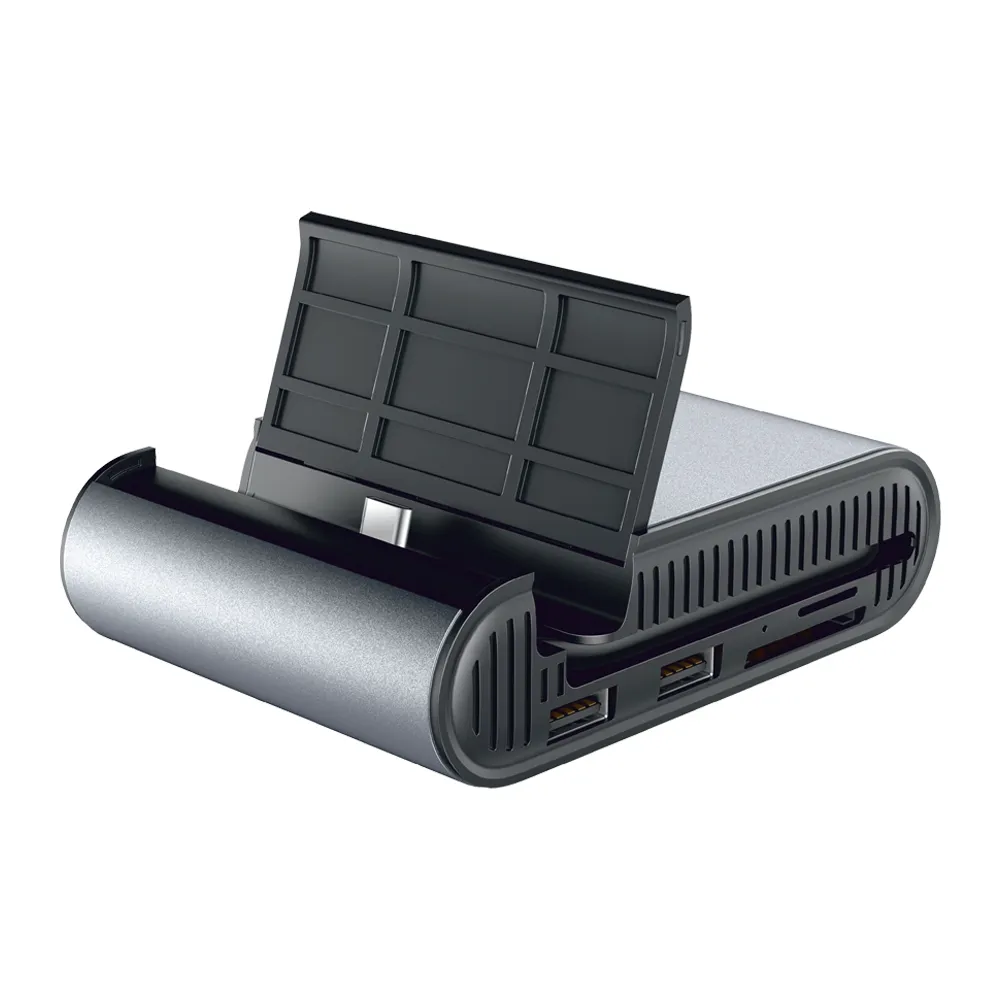 EVM Mobile Desktop Expansion With Hub (Type-C | 4k HDMI | USB | Micro SD) (EMH01) view 2